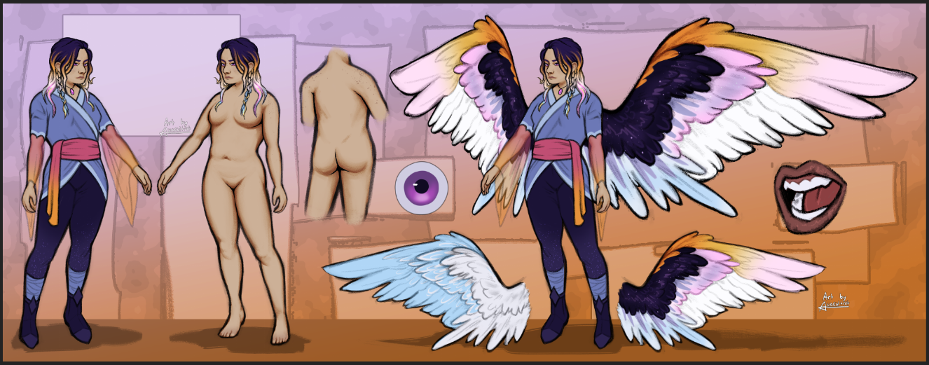 added fullbody, added wings, plus magic doodle